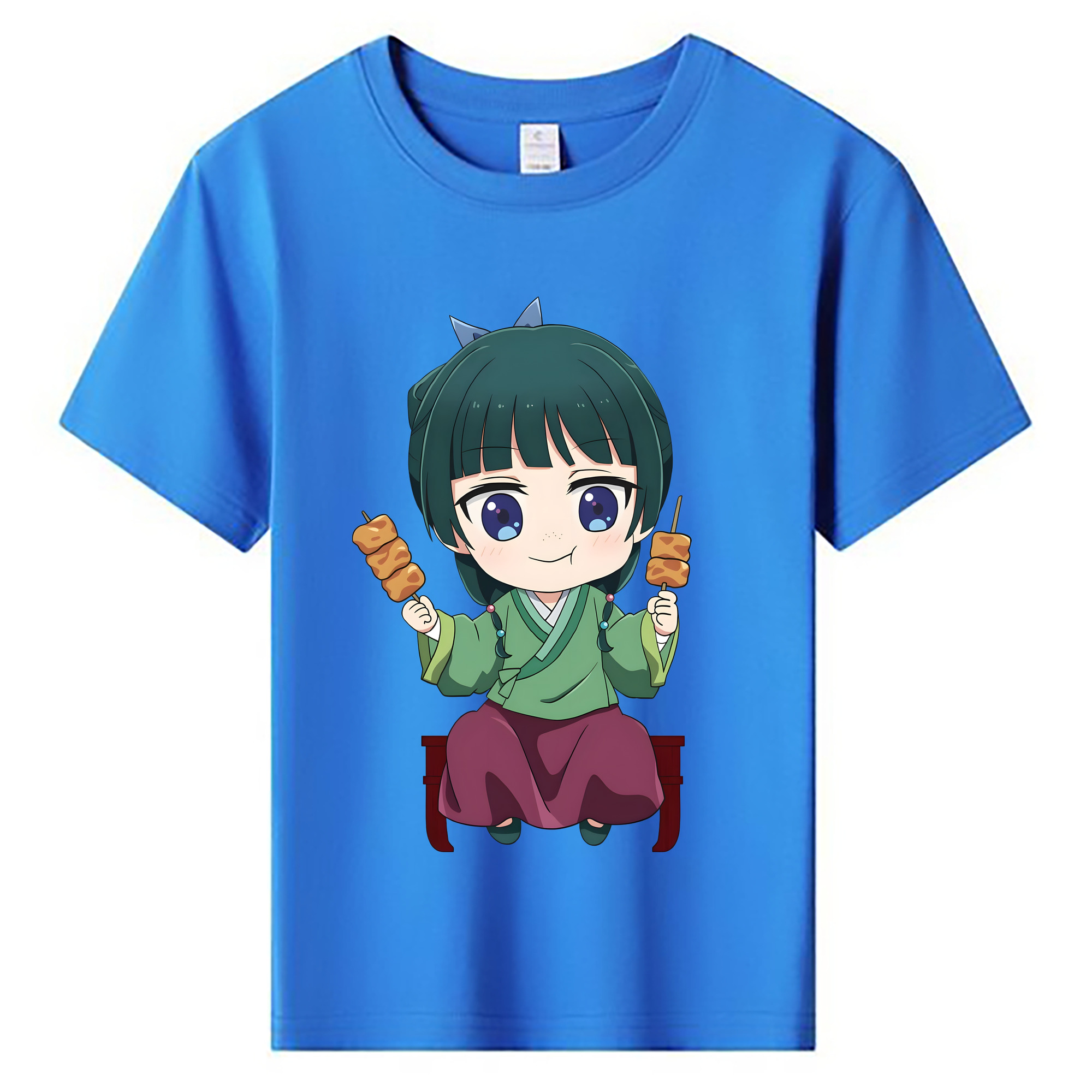 （画像用） 薬屋のひとりごと The Apothecary Diaries 綿100％キッズTシャツ（フロントプリント）